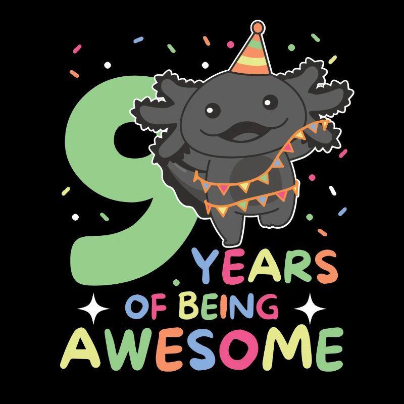 Axolotl pour les enfants de 9 ans