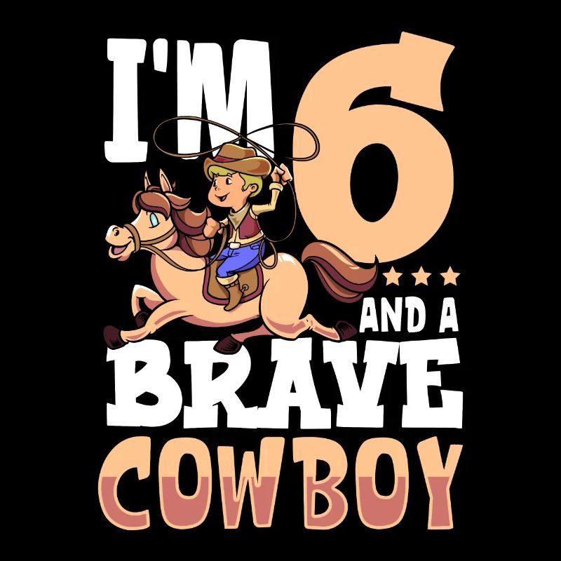 I'm 6 - Boy Cowboy