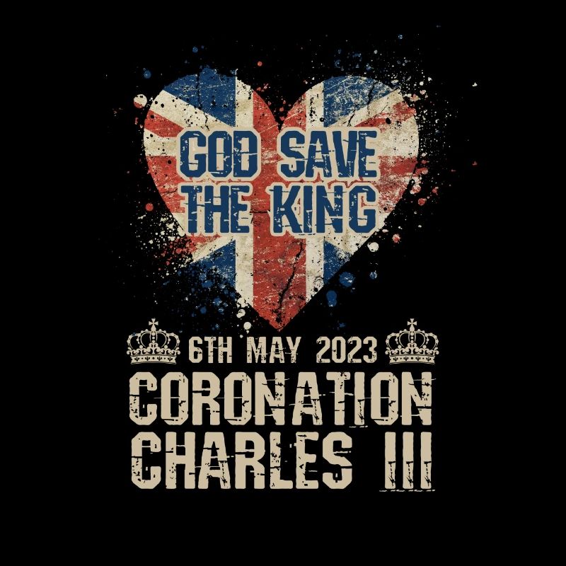 British King Coronation Charles England Flag