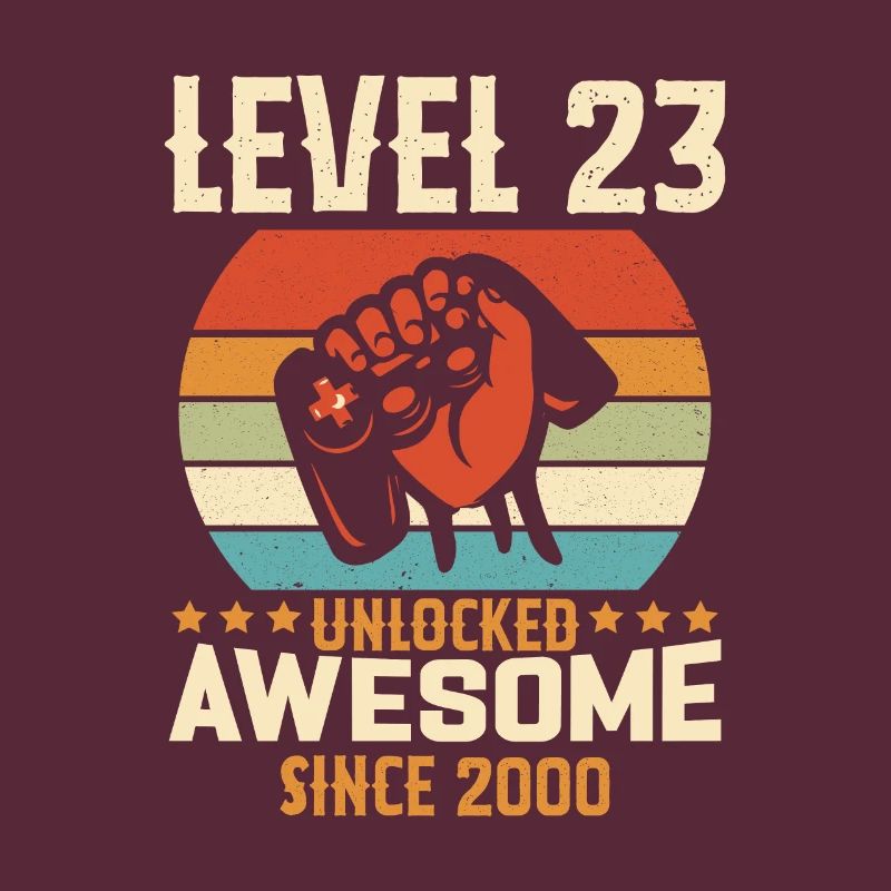Level 23 Complete 2000 Birthday Gift
