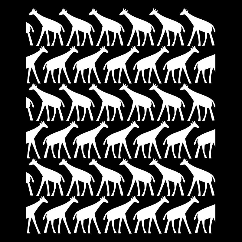 Giraffe many giraffes