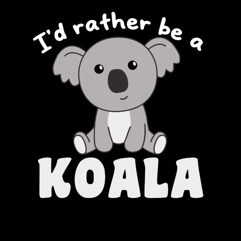 Je préfère être un koala - koala mignon