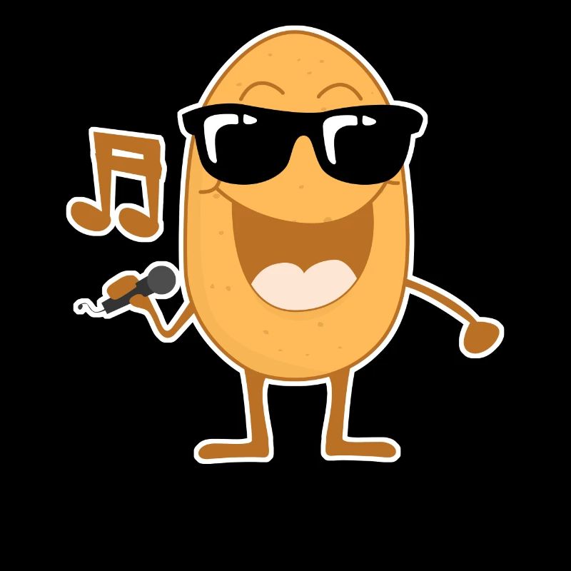 Singing Potato Music Potatoes