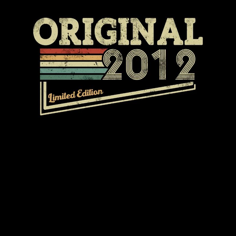 Retro 2012 Birthday Gift