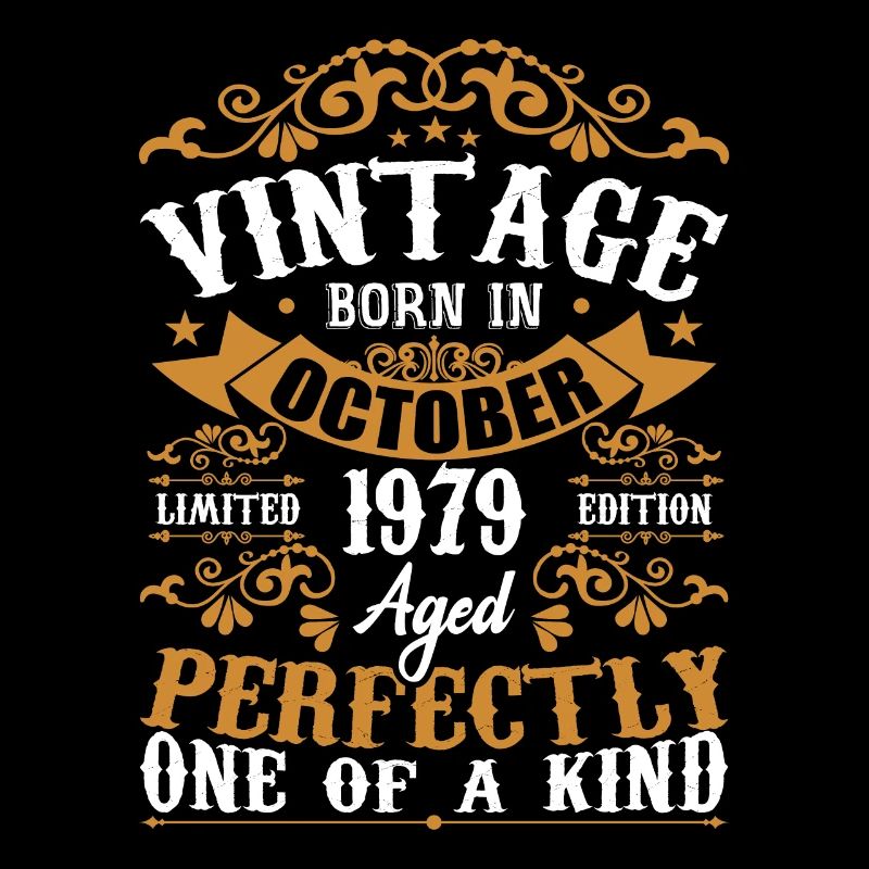 October 1979 Birthday Gift 1979 October
