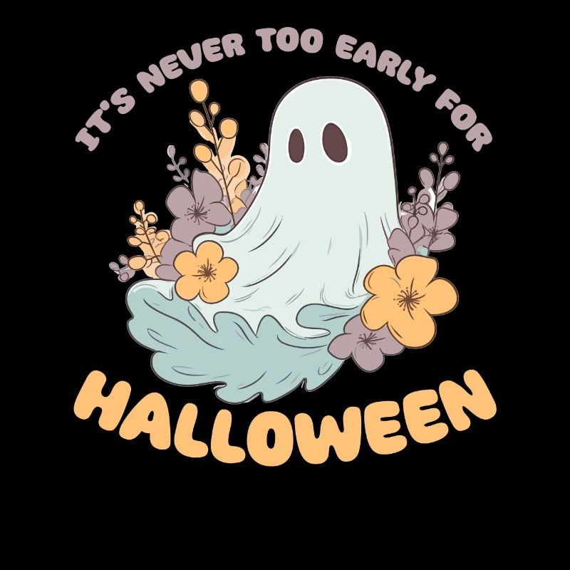 It's never too early for Halloween groovy ghost