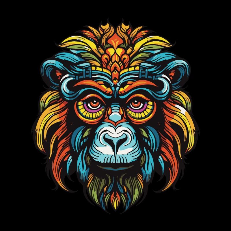 Portrait de singe