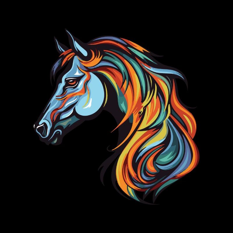 Portrait de cheval