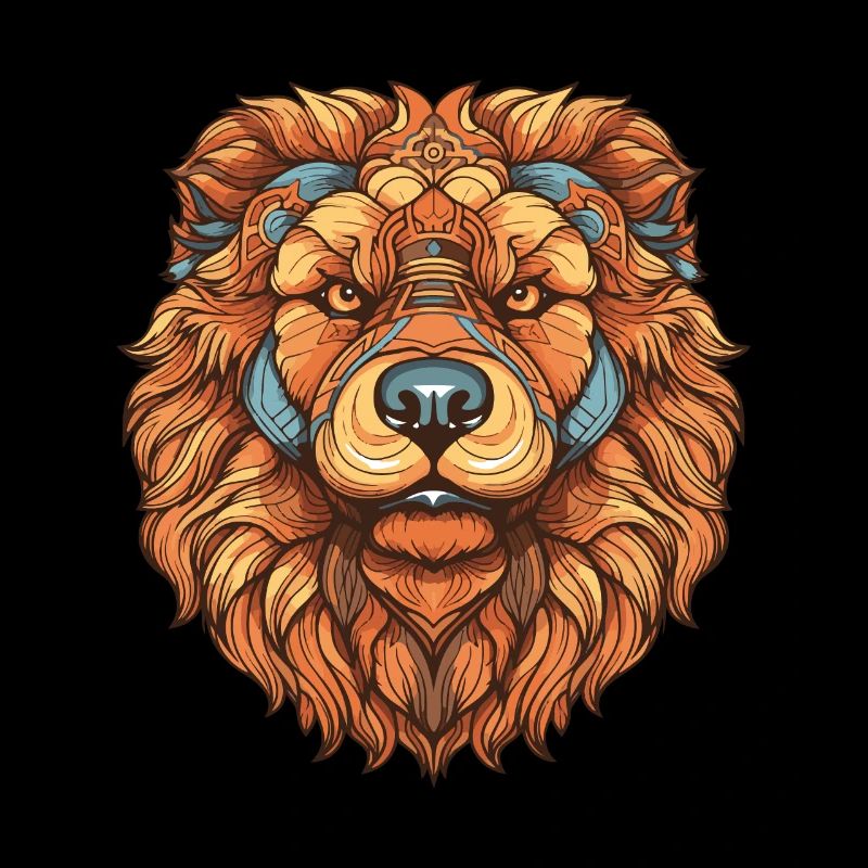 Portrait de chien Chow Chow