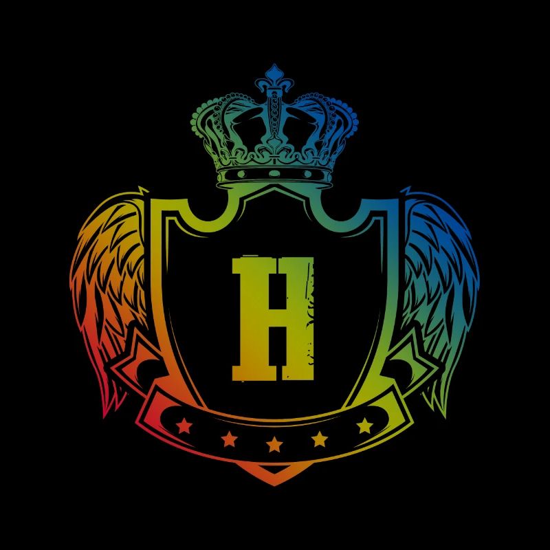 H Buchstabe Wappen