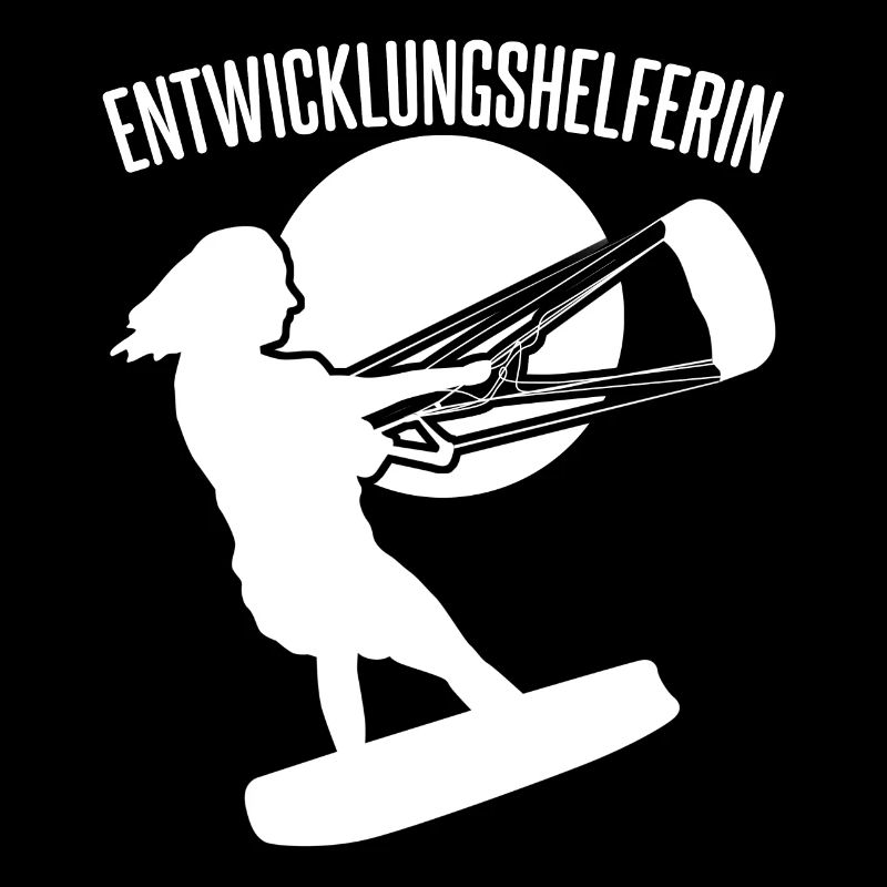 Kitesurfen verhedderte Leinen Kitesurfer