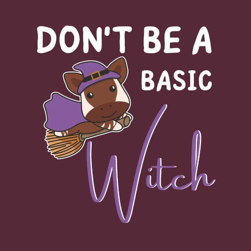 Okapi Halloween Hexen don't be a basic witch