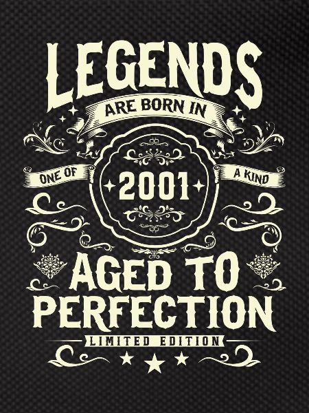 Legendary 22nd birthday 2001