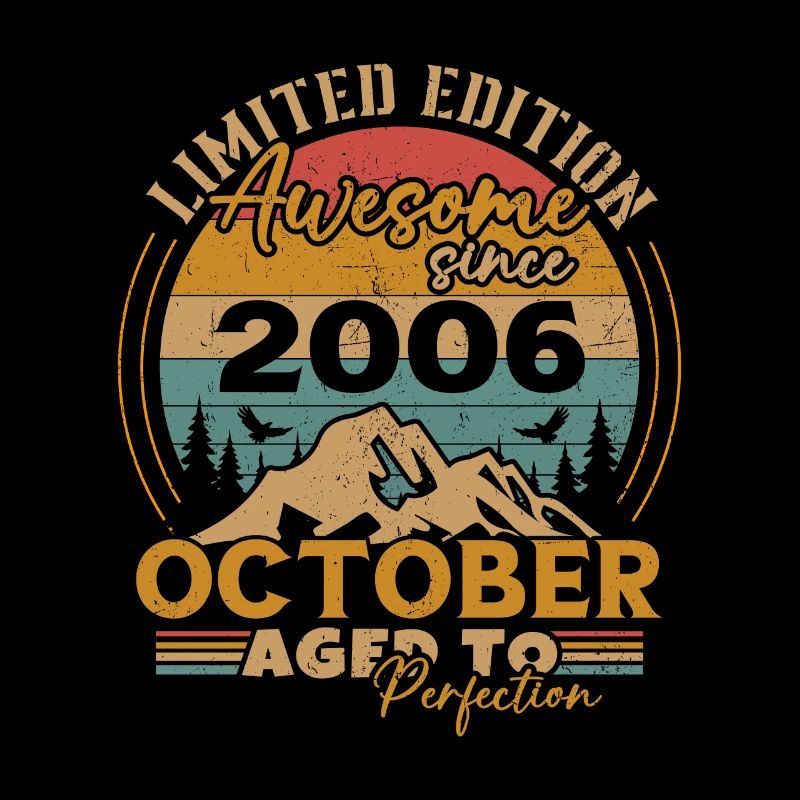 Original October 2006 vintage anniversary 2006