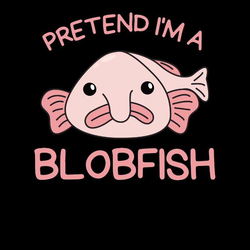 Stell dir vor ich bin ein Blobfisch Halloween