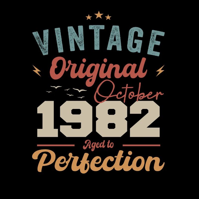 Oktober 1982 Geburtstagsgeschenk 1982 Oktober