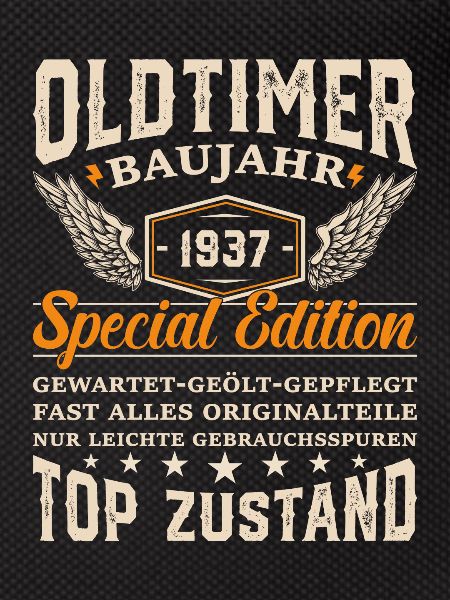 1937 Oldtimer Geschenk
