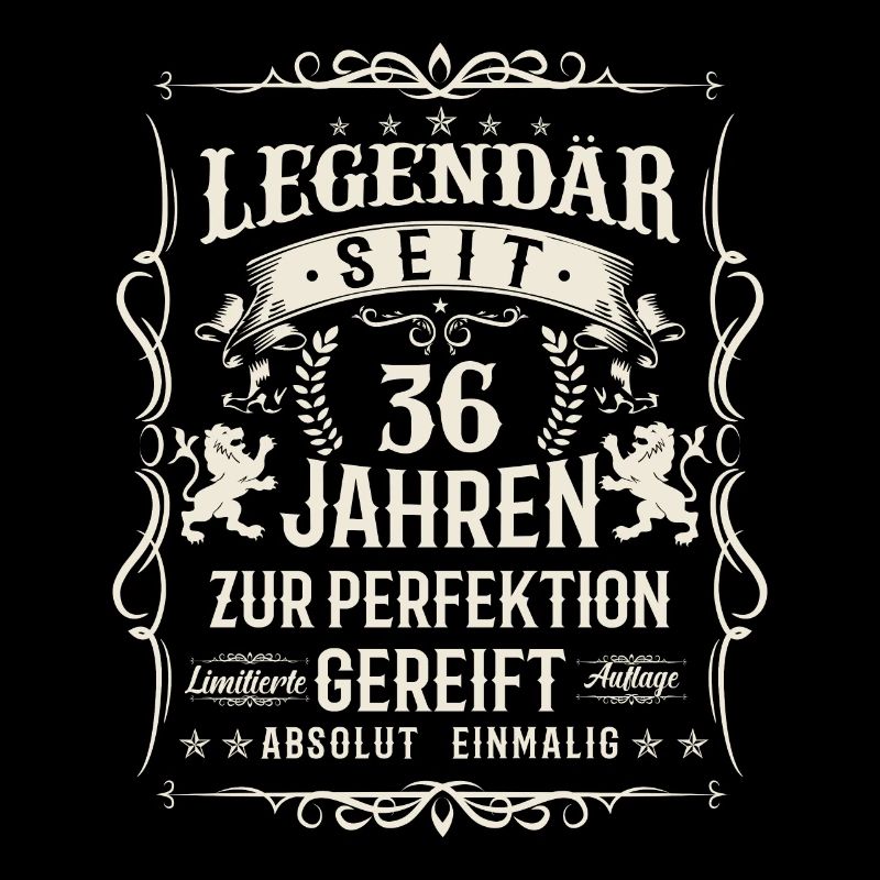 Legendäres Geburtstagsgeschenk 36 Jahre