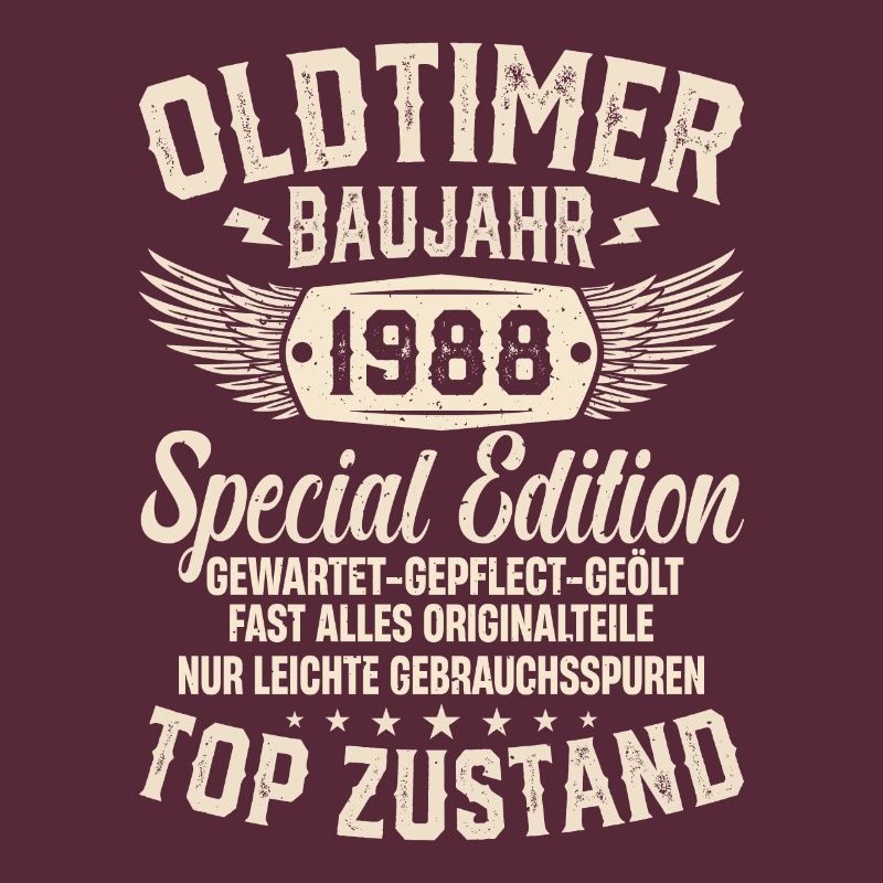 1988 Oldtimer Geschenk