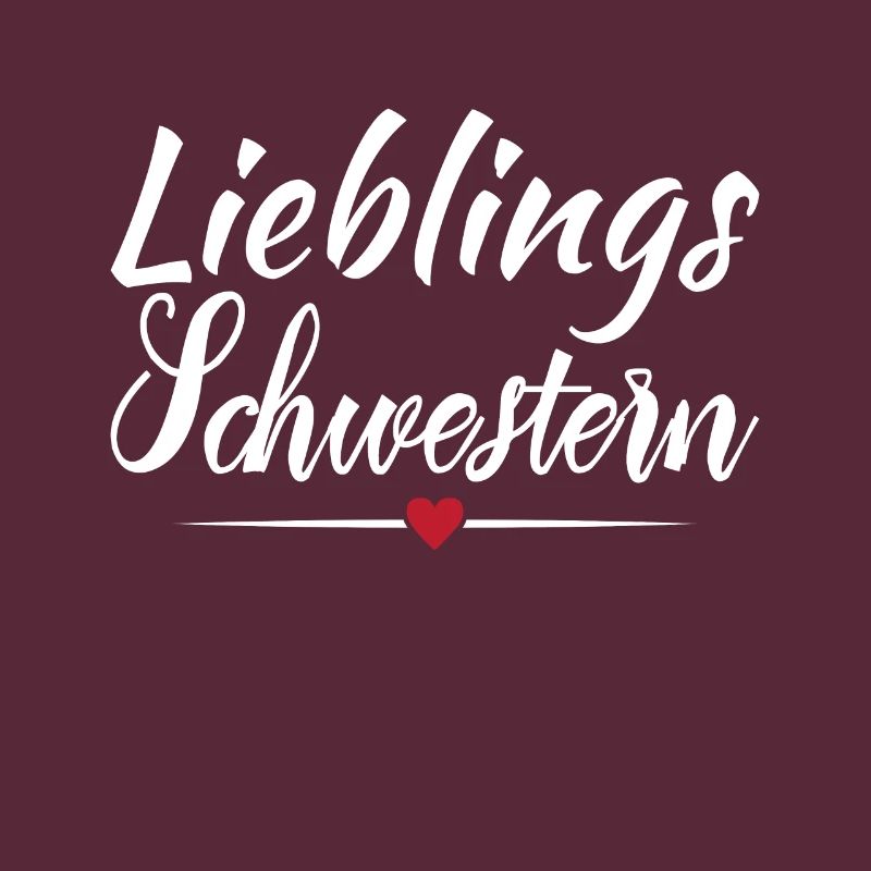Lieblingsschwester Geschenk Geschenkidee Schwester