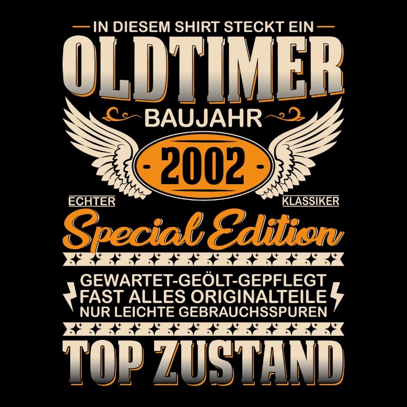 Oldtimer Geburtstagsgeschenk 2002