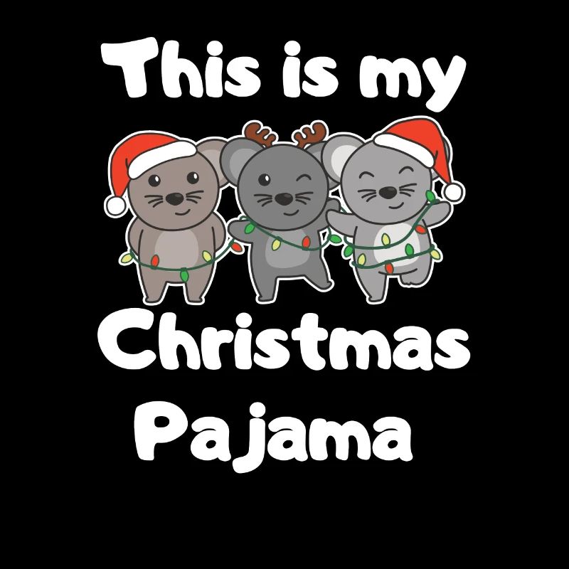 Pyjama de Noël souris
