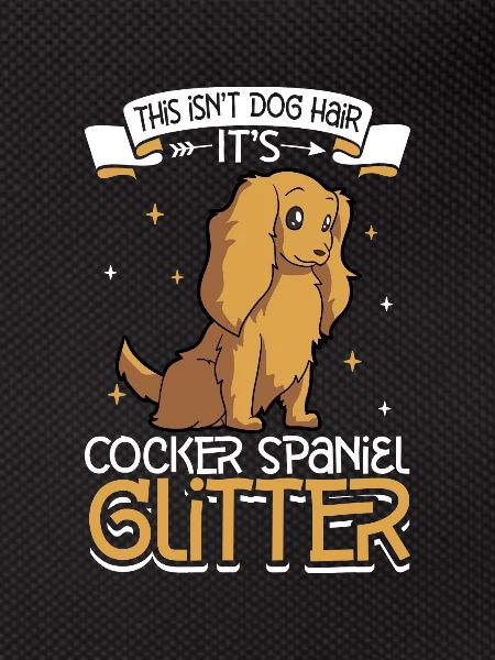 Cocker Spaniel Glitter