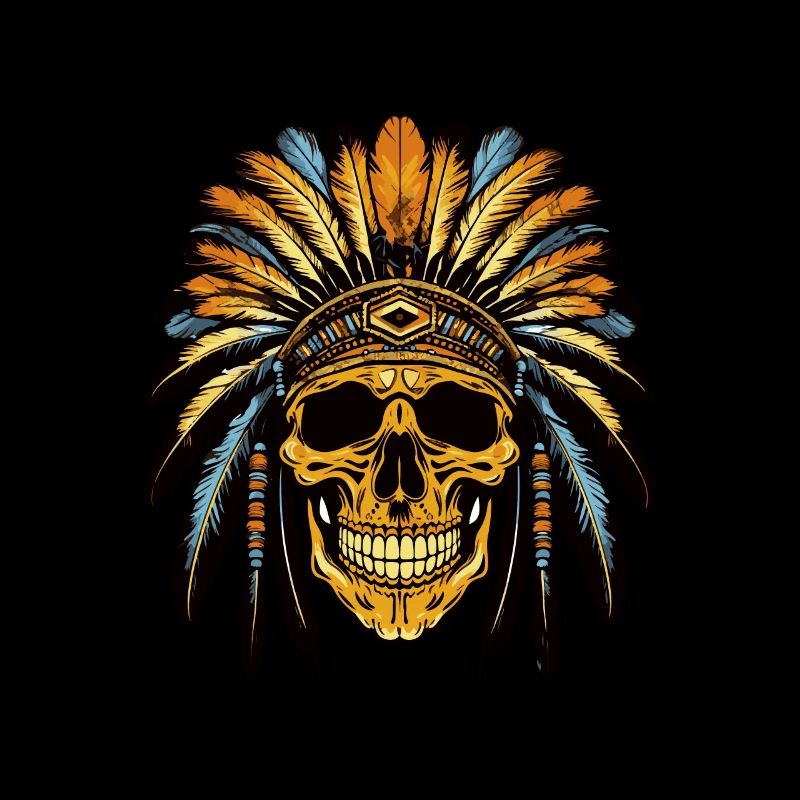 Chief Skull Apache Indian