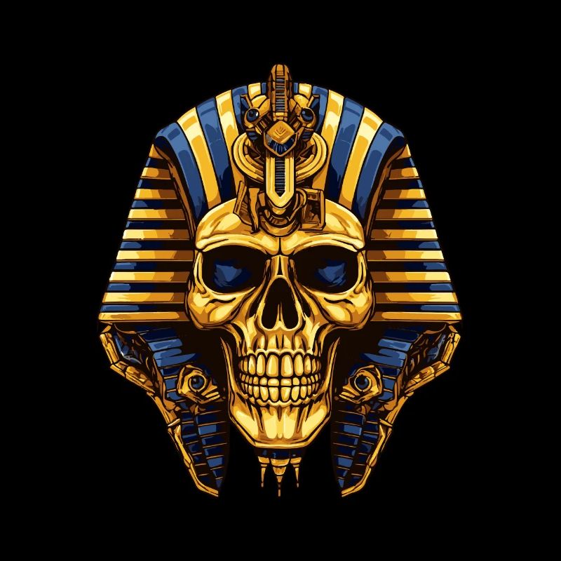 Symbole du crâne de pharaon
