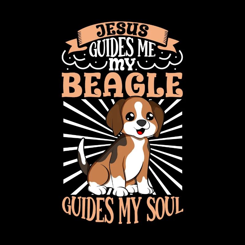 Jésus et mon Beagle