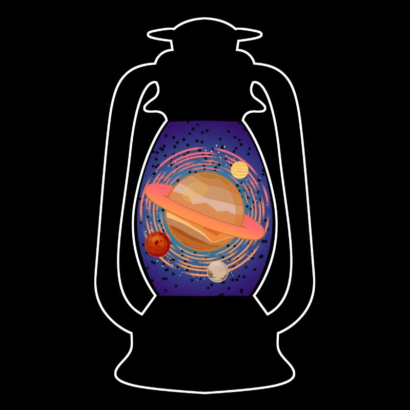 Planets and Space in Camping Light