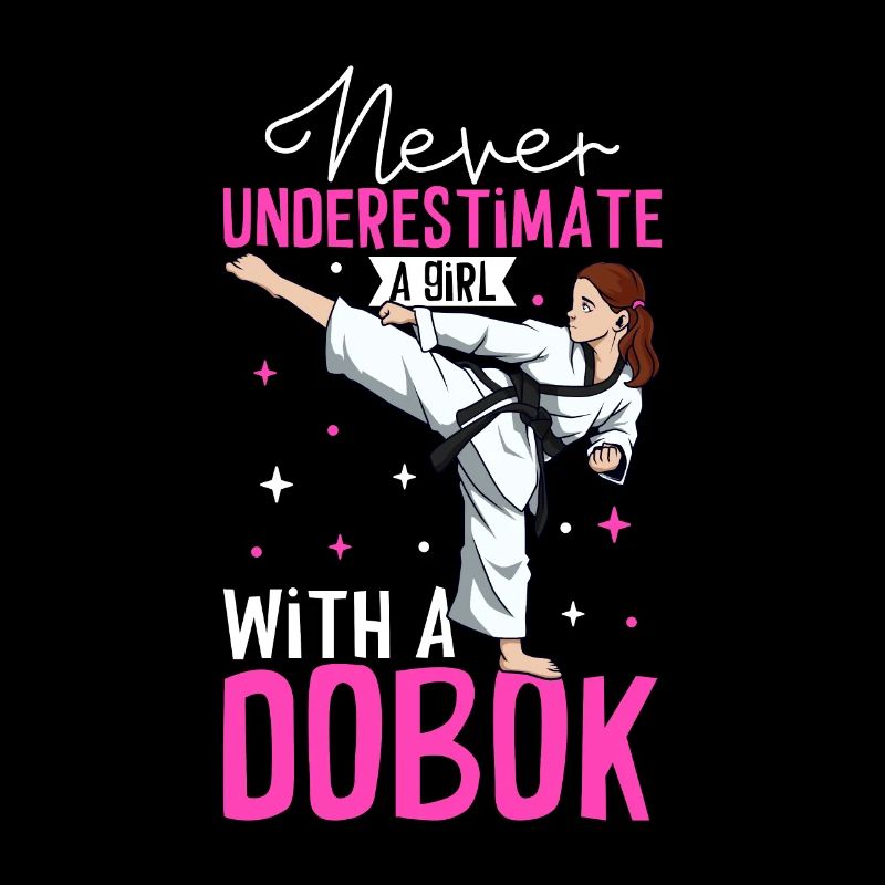 Unterschätze niemals ein Mädchen im Hapkido