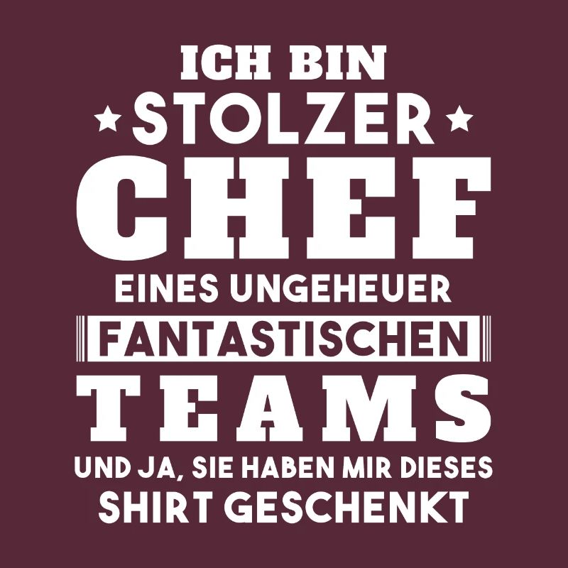 Ich bin Stolzer Chef Geschenkidee