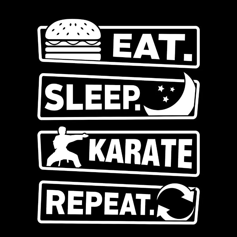 Eat Sleep Karate Repeat