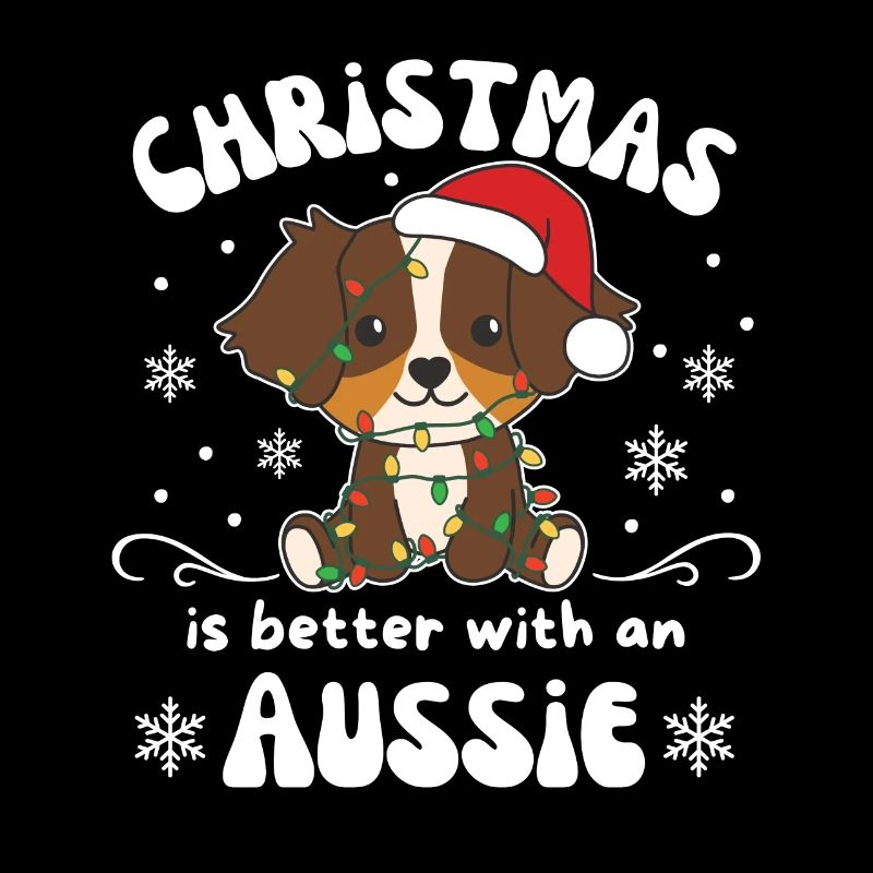 Weihnachten ist besser mit einem Aussie