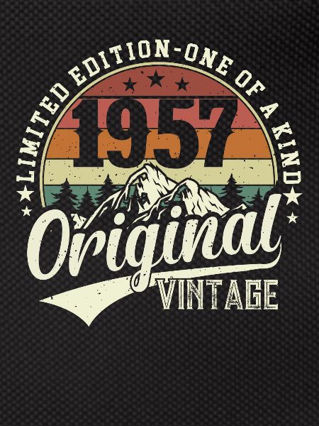 Birthday 1957 Retro Style