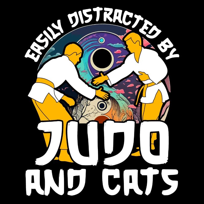 Facilement distrait par le judo et les chats