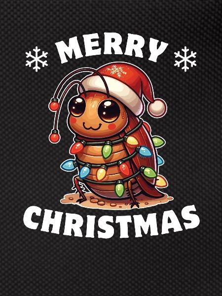 Christmas Fairy Lights Cockroach