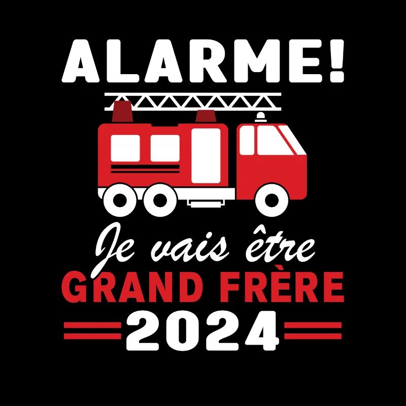 Ich werde 2024 ein großer Bruder sein / Zukünftiger großer Bruder