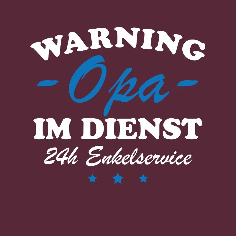Opa im Dienst Geschenkidee