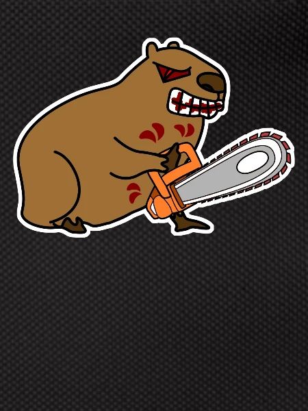 Capybaras Evil Capybara