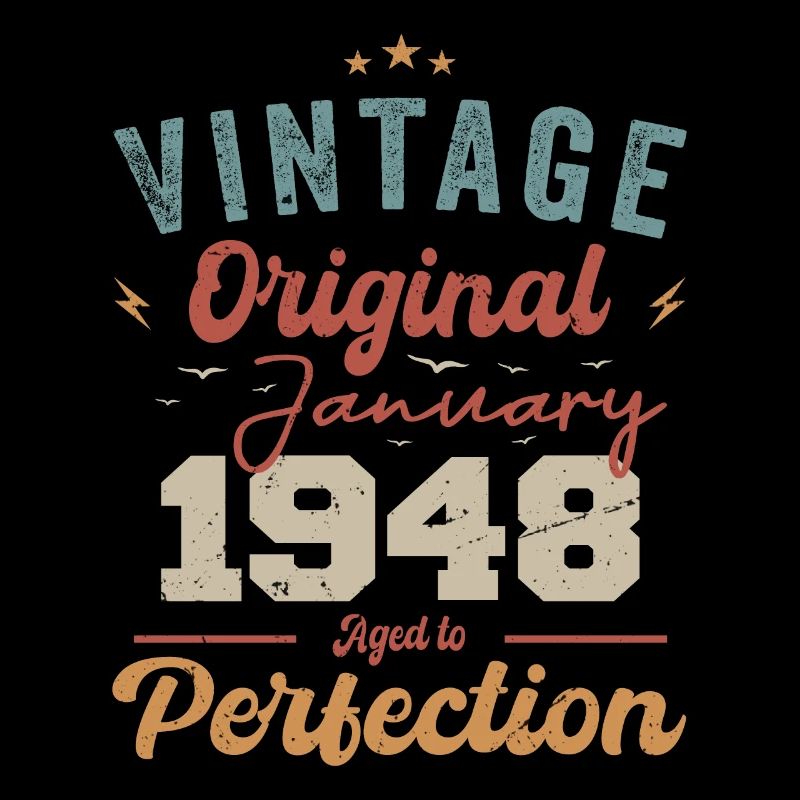 January 1948 Legend for 76 years