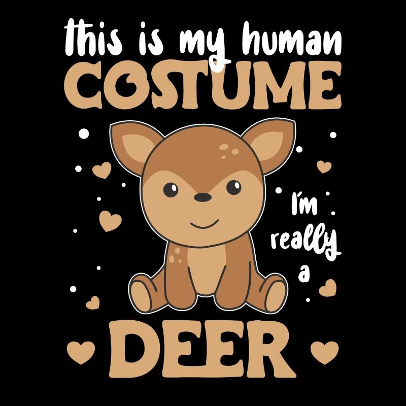 this is my human costume I'm really a deer