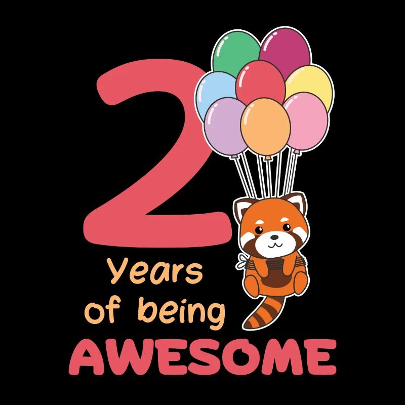 Panda roux pour les enfants de 2 ans