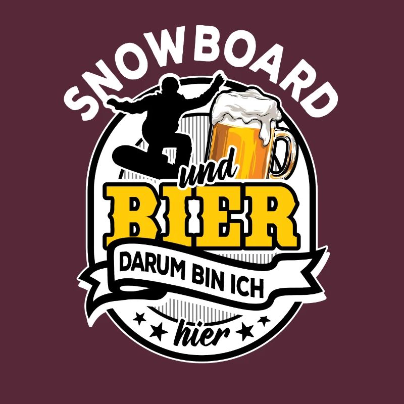 Snowboard & Bier - darum bin ich hier