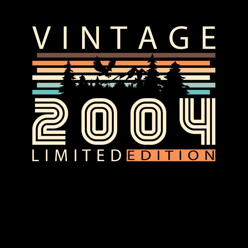 Vintage 2004 Rétro Cadeau D'anniversaire 2004