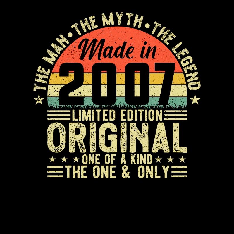 Vintage 2007 Geburtstagsgeschenk