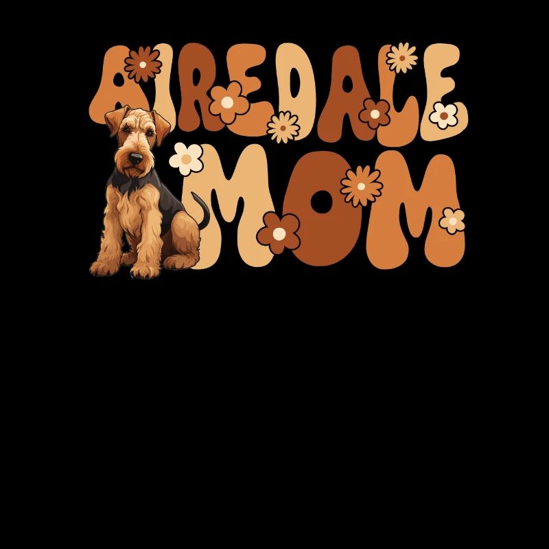 Airedale Terrier Groovy Maman Airedale