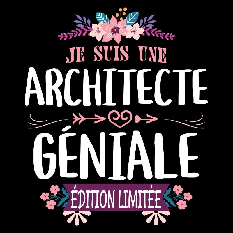 Femme Édition Limitée Architecte Géniale