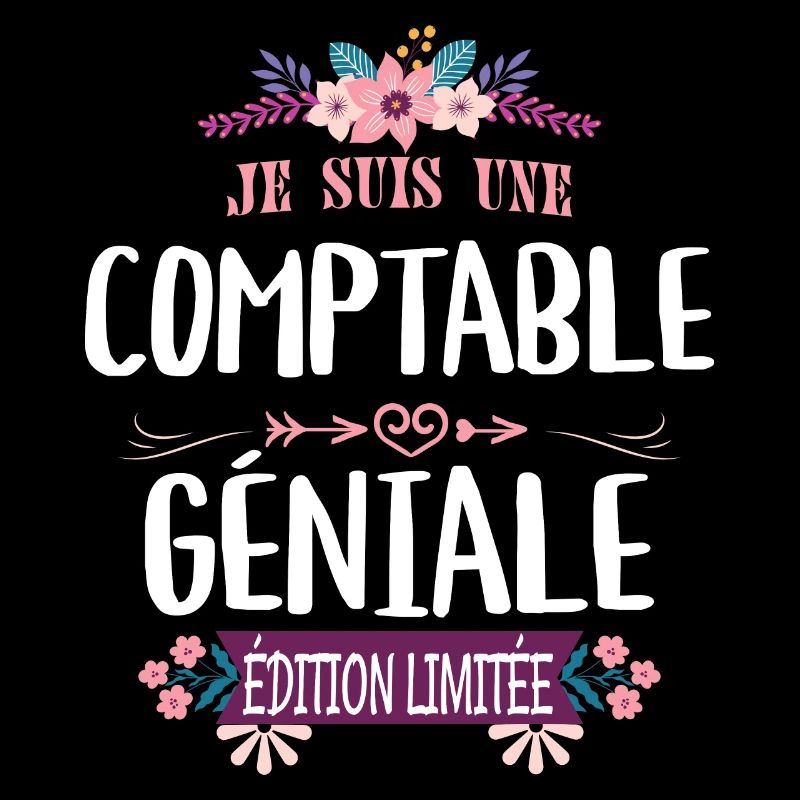 Femme Édition Limitée Comptable Géniale